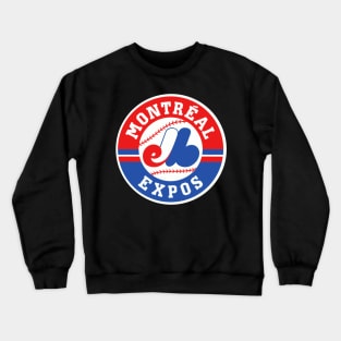 Defunct Montreal Expos Logo Crewneck Sweatshirt